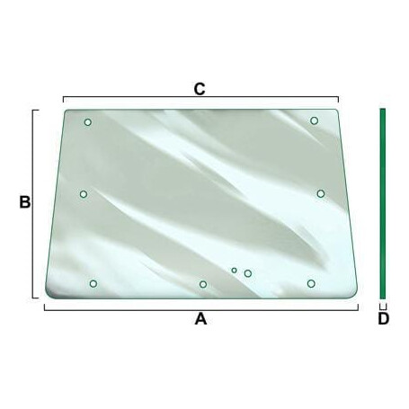 Vitre de cabine VAPORMATIC VPM7057