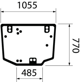 Vitre arrière CLAAS 0022353220