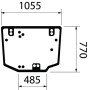 Vitre arrière CLAAS 0022353220