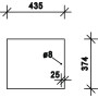 Vitre arrière UNIVERSEL F281507220011