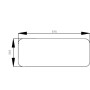 Lunette arrière UNIVERSEL D6968