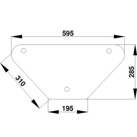 Lunette arrière UNIVERSEL D520538