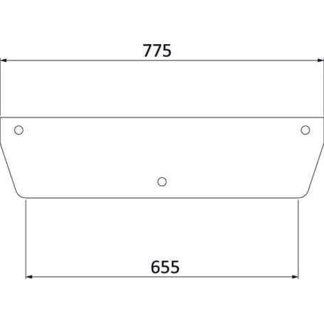 Vitre arrière UNIVERSEL D6905