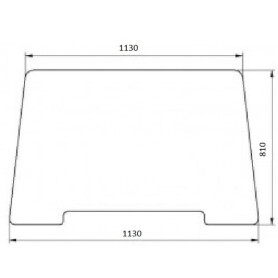 Vitre avant supérieure UNIVERSEL 87304257N
