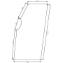 Vitre de porte UNIVERSEL D7502
