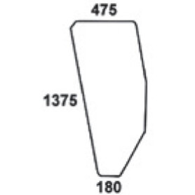 Vitre de porte UNIVERSEL D9007