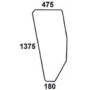 Vitre de porte UNIVERSEL D9007