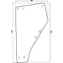 Vitre de porte UNIVERSEL 6005023110N