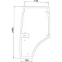Vitre de porte UNIVERSEL 7700073325N