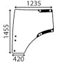 Vitre de porte gauche UNIVERSEL L212967KR
