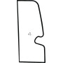 Vitre de porte gauche UNIVERSEL D30184