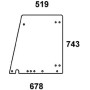 Vitre de porte UNIVERSEL 247811030950N