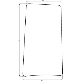 Vitre latérale UNIVERSEL 00097703010N
