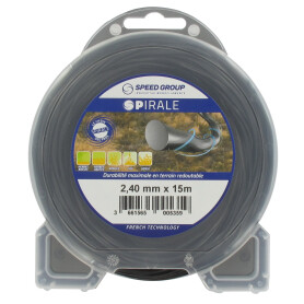 Fil nylon 2,4mm SPIRALE 1516001