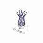 Brosse anti mauvaises-herbes OCTO en aluminium 8 fils 16 brins