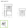 EXIT Loft 700 cabane de jeu en bois - naturel