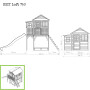 EXIT Loft 750 cabane de jeu en bois - naturel
