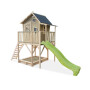 EXIT Crooky 750 cabane de jeu en bois - gris-beige