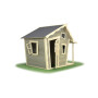 EXIT Crooky 150 cabane de jeu en bois - gris-beige