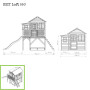 EXIT Loft 550 cabane de jeu en bois - naturel