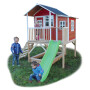 EXIT Loft 550 cabane de jeu en bois - rouge