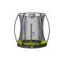 EXIT Trampoline Silhouette inground ø183cm avec filet de sécurité - vert