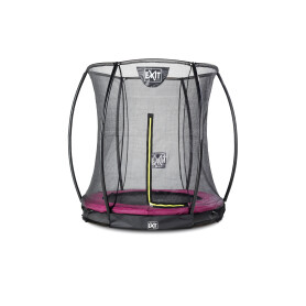 EXIT Trampoline Silhouette inground ø183cm avec filet de sécurité - rose