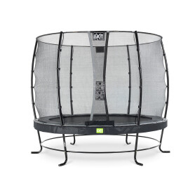EXIT Trampoline Elegant ø253cm avec filet de sécurité Economy - noir
