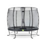 EXIT Trampoline Elegant ø305cm avec filet de sécurité Economy - noir