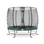 EXIT Trampoline Elegant ø305cm avec filet de sécurité Economy - vert