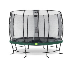 EXIT Trampoline Elegant ø366cm avec filet de sécurité Economy - vert