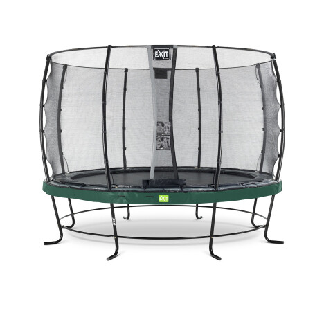 EXIT Trampoline Elegant ø427cm avec filet de sécurité Economy - vert