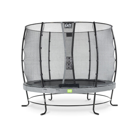 EXIT Trampoline Elegant ø253cm avec filet de sécurité Economy - gris
