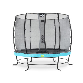 EXIT Trampoline Elegant ø305cm avec filet de sécurité Economy - bleu