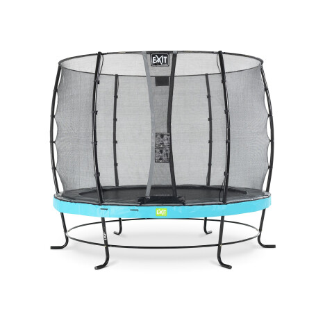 EXIT Trampoline Elegant ø305cm avec filet de sécurité Economy - bleu