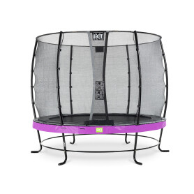 EXIT Trampoline Elegant ø253cm avec filet de sécurité Economy - violet