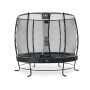 EXIT Trampoline Elegant Premium ø305cm avec filet de sécurité Deluxe - noir