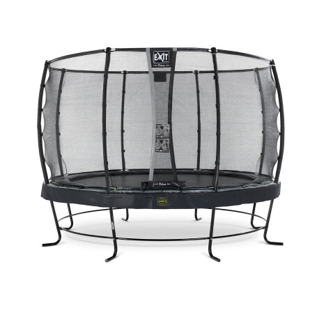 EXIT Trampoline Elegant Premium ø427cm avec filet de sécurité Deluxe - noir