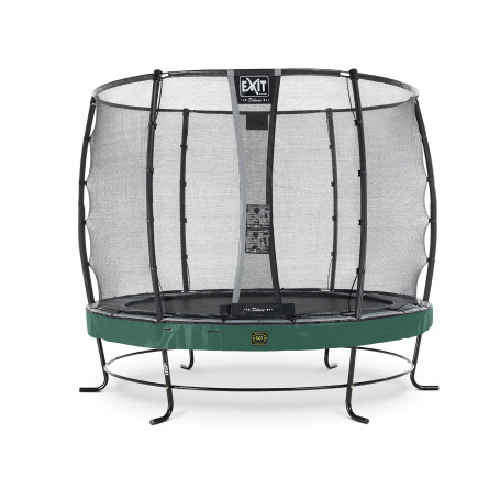 EXIT Trampoline Elegant Premium ø305cm avec filet de sécurité Deluxe - vert