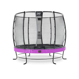 EXIT Trampoline Elegant Premium ø305cm avec filet de sécurité Deluxe - violet