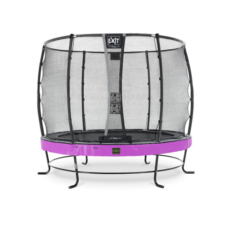 EXIT Trampoline Elegant Premium ø305cm avec filet de sécurité Deluxe - violet