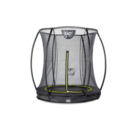 EXIT Trampoline Silhouette inground ø183cm avec filet de sécurité - noir