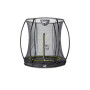 EXIT Trampoline Silhouette inground ø183cm avec filet de sécurité - noir