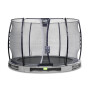 EXIT Trampoline enterré Elegant ø305cm avec filet de sécurité Economy - gris