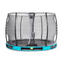 EXIT Trampoline enterré Elegant ø305cm avec filet de sécurité Economy - bleu