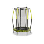 EXIT Trampoline Tiggy junior avec filet de sécurité ø140cm - noir/vert