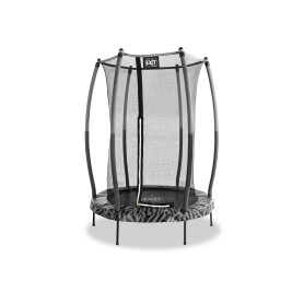 EXIT Trampoline Tiggy junior avec filet de sécurité ø140cm - noir/gris