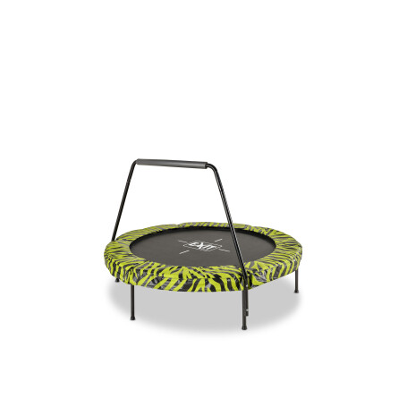 EXIT Trampoline Tiggy junior avec support ø140cm - noir/vert