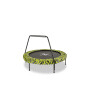 EXIT Trampoline Tiggy junior avec support ø140cm - noir/vert