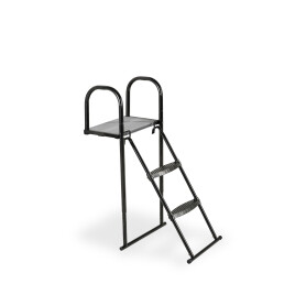 EXIT Plateforme Trampoline avec échelle pour hauteur de cadre de trampoline entre 80-95cm